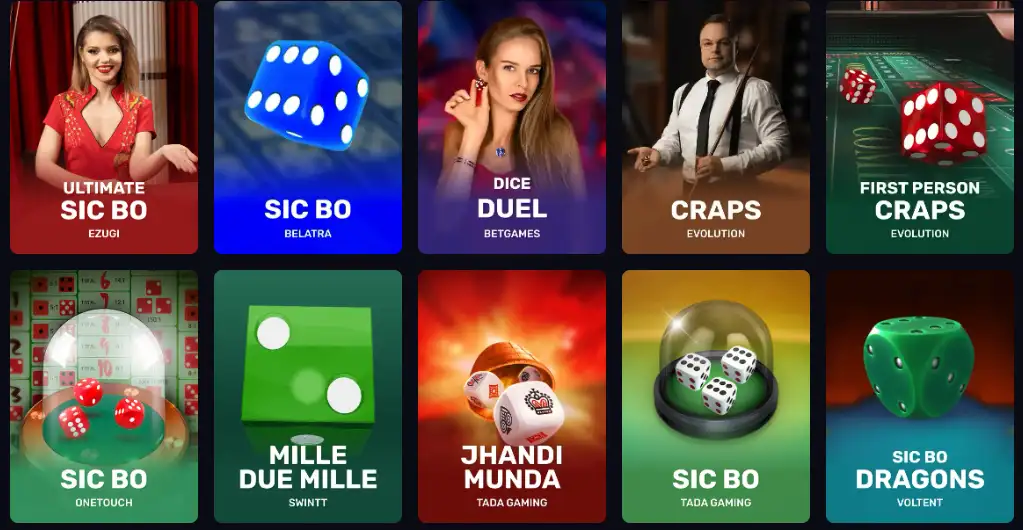 CrashPirate Casino table games